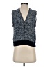 Haley Blue Sweater Vest Size S - photo 1
