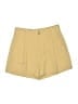 Vince. 100% Polyester Solid Yellow Khaki Shorts Size 0 - photo 1