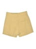 Vince. 100% Polyester Solid Yellow Khaki Shorts Size 0 - photo 2