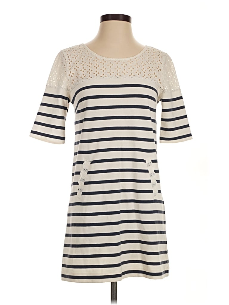 Pre-owned Anthropologie Casual Dress In Ivory