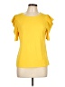 NY&C Yellow Short Sleeve Top Size L - photo 1