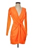 Forever 21 Orange Cocktail Dress Size S - photo 1