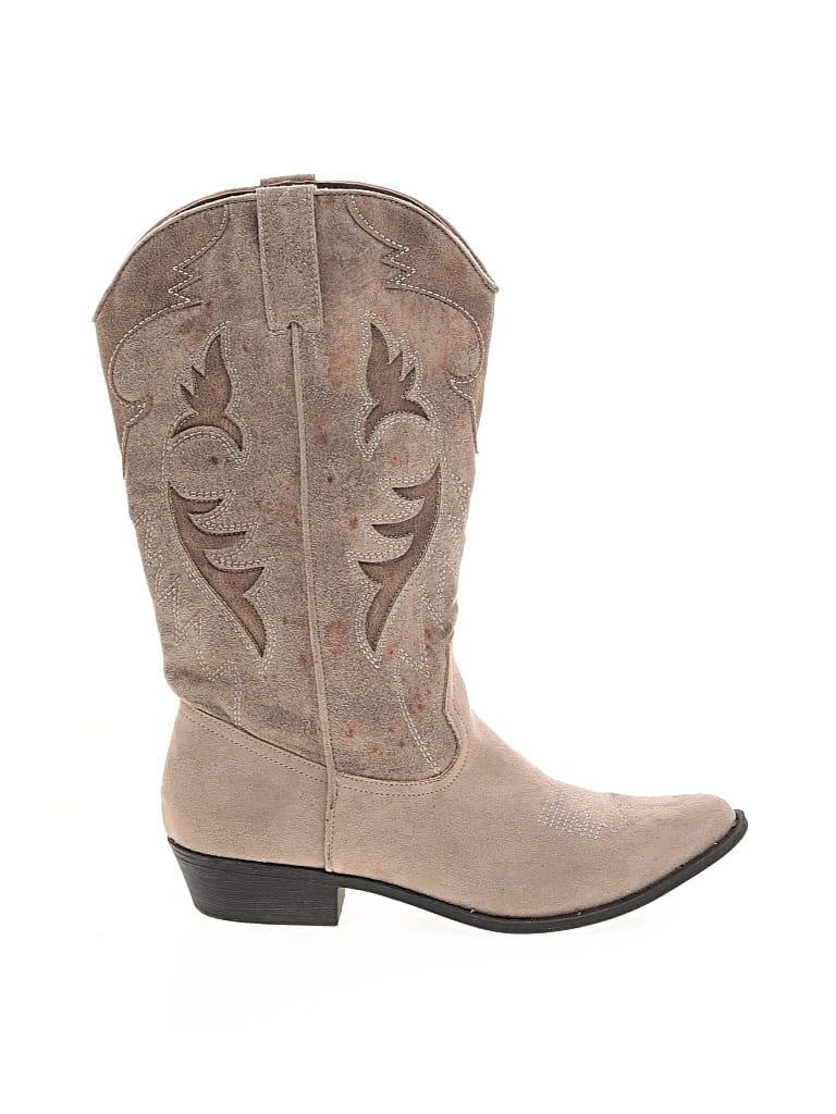Pre-owned Coconuts By Matisse Boots In Tan