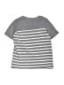Carter's 100% Cotton Stripes Gray Short Sleeve T-Shirt Size 3T - photo 2