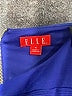 Elle Solid Blue Casual Dress Size 10 - photo 7