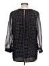 Daniel Rainn 100% Polyester Black Long Sleeve Blouse Size L - photo 2