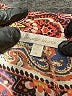 Under Skies 100% Polyester Paisley Brown Casual Pants Size S - photo 7