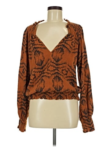 Porridge Long Sleeve Blouse (view 1)