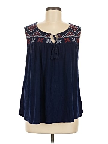 Thyme and Honey Sleeveless Blouse (view 1)