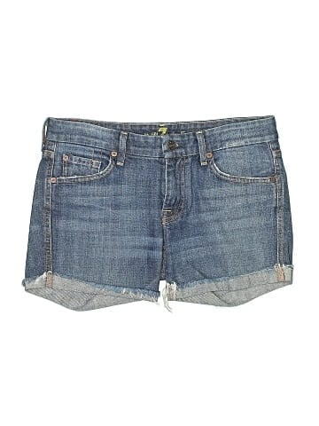 7 For All Mankind Denim Shorts (view 1)