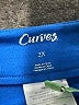 Curves Blue Track Jacket Size 2X - photo 6