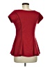 Analili Red Short Sleeve Blouse Size M - photo 2