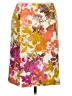 Pendleton Print Orange Casual Skirt Size 6 Petite - photo 1