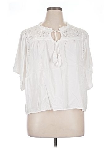 Rain Short Sleeve Blouse (view 1)