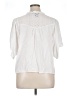 Rain 100% Viscose White Short Sleeve Blouse Size 1X - photo 2