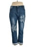 Unbranded Hearts Blue Jeans Size 3X - photo 1