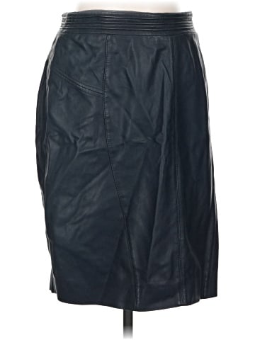 Etcetera Leather Skirt (view 1)