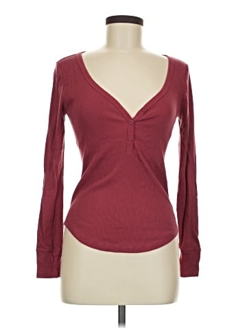 Wild Fable Long Sleeve Henley (view 1)