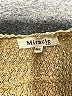 Miracle Metallic Tan Pullover Sweater Size Med - Lg - photo 7