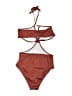 Unbranded Solid Brown One Piece Swimsuit Size M - photo 2
