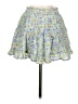 True Craft 100% Cotton Blue Casual Skirt Size S - photo 1