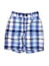 Janie and Jack Plaid Blue Khaki Shorts Size 12-18 mo - photo 1