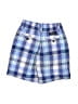 Janie and Jack Plaid Blue Khaki Shorts Size 12-18 mo - photo 2