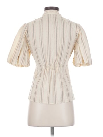 BCBGMAXAZRIA Short Sleeve Blouse (view 2)