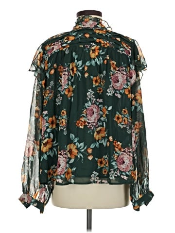 Listicle Long Sleeve Blouse (view 2)