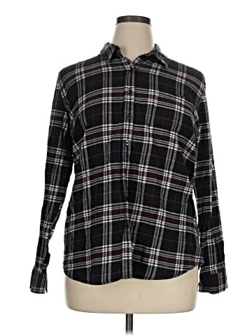 Weatherproof Long Sleeve Button-Down Shirt (view 1)