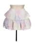 LoveShackFancy 100% Cotton Tie-dye White Casual Skirt Size XL - photo 1