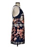 Grifflin 100% Polyester Graphic Blue Casual Dress Size S - photo 4