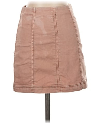 Free People Faux Leather Skirt (view 1)