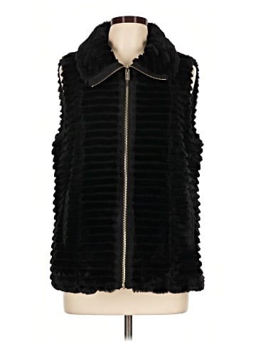 Calvin Klein Faux Fur Vest (view 1)