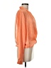Lovers + Friends 100% Polyester Orange Long Sleeve Blouse Size M - photo 4