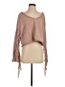 Free People Tan Long Sleeve T-Shirt Size XS - photo 1