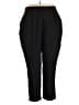 Fashion Bug Solid Black Casual Pants Size 22 - 24 - photo 1