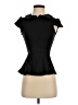 Pins and Needles Black Short Sleeve Top Size XS - photo 1