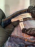 C'est Toi Blue Denim Skirt Size M - photo 4