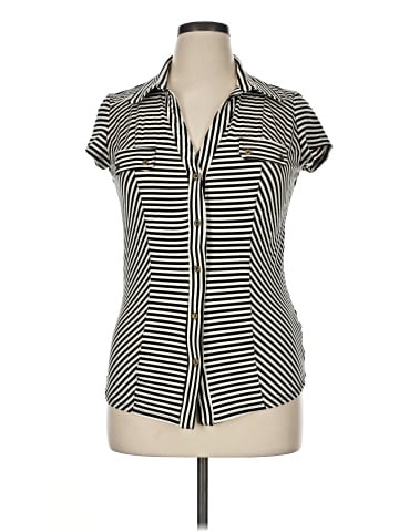 Cache Short Sleeve Blouse (view 1)