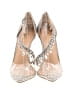 Thalia Sodi Silver Heels Size 7 - photo 2