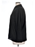 Express Solid Black Long Sleeve Blouse Size XL - photo 5