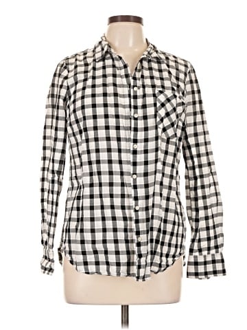 Merona Long Sleeve Button-Down Shirt (view 1)