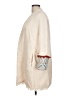 Zara Basic Ivory Coat Size L - photo 5
