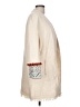 Zara Basic Ivory Coat Size L - photo 4