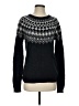 H&M L.O.G.G. Argyle Black Pullover Sweater Size S - photo 1