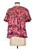 TCEC 100% Polyester Pink Short Sleeve Blouse Size S - photo 1