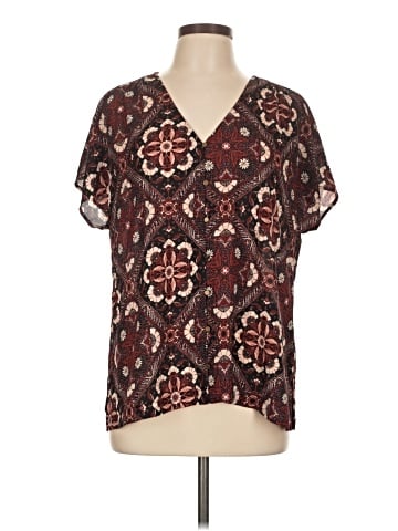 Maurices Short Sleeve Blouse (view 1)