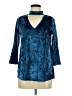 Adora Blue 3/4 Sleeve Blouse Size M - photo 1