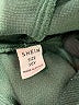 Shein Green Long Sleeve Button-Down Shirt Size 10 - photo 3